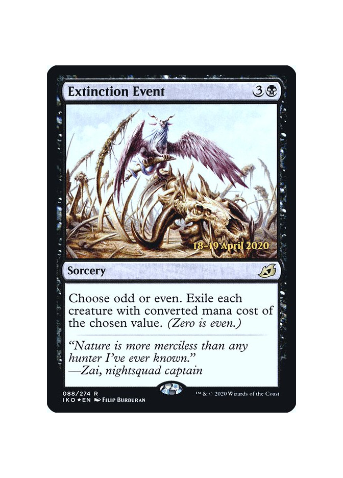 Extinction Event - Foil