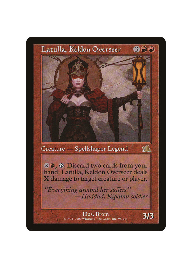 Latulla, Keldon Overseer - Foil