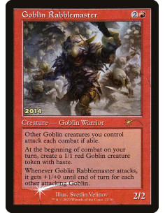 Goblin Rabblemaster - Foil