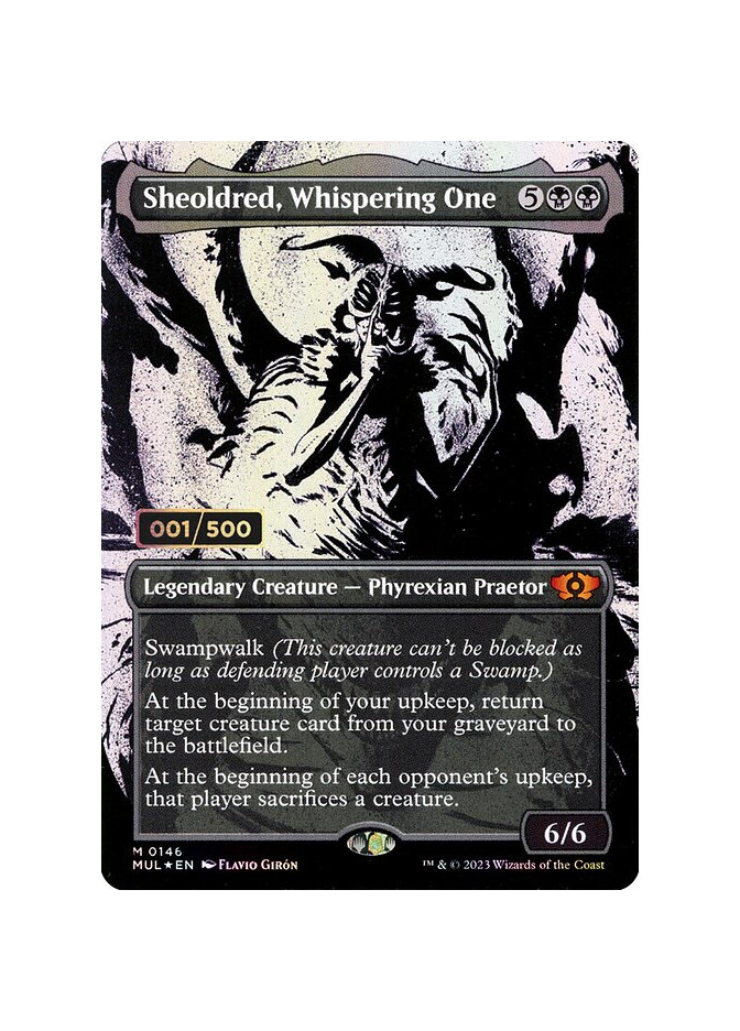 Sheoldred, Whispering One - Foil