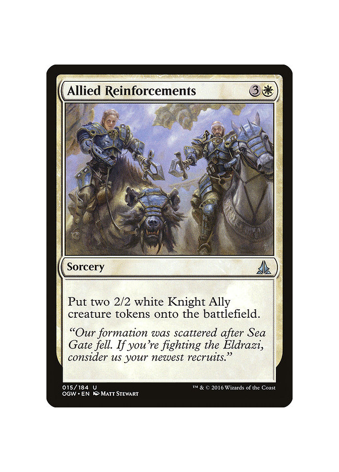 Allied Reinforcements - Foil