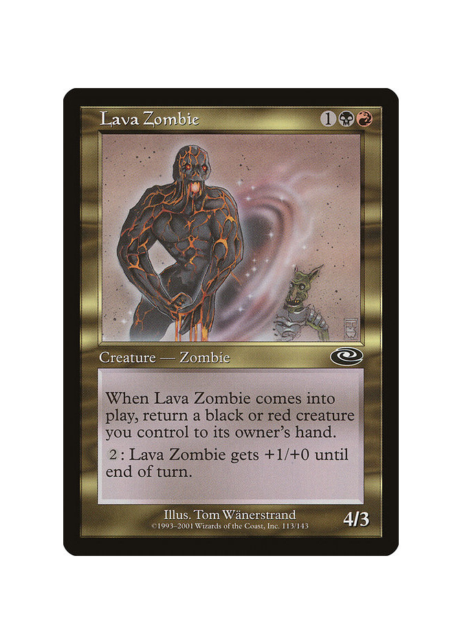 Lava Zombie - Foil