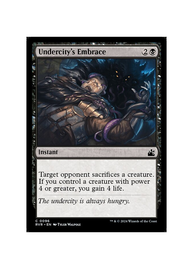 Undercity's Embrace - Foil