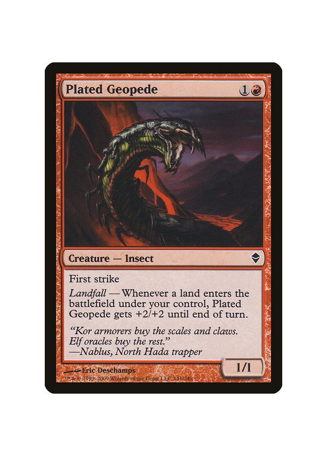 Plated Geopede - Foil