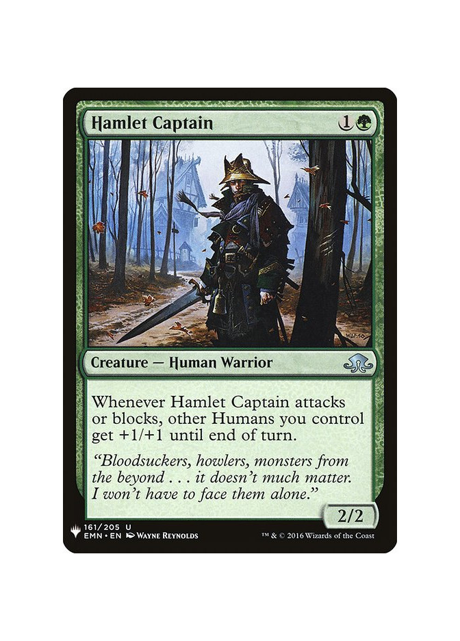 Hamlet Captain