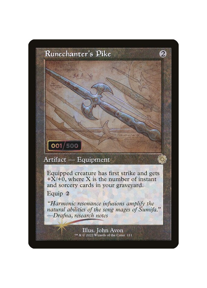 Runechanter's Pike - Foil
