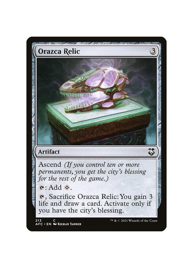 Orazca Relic