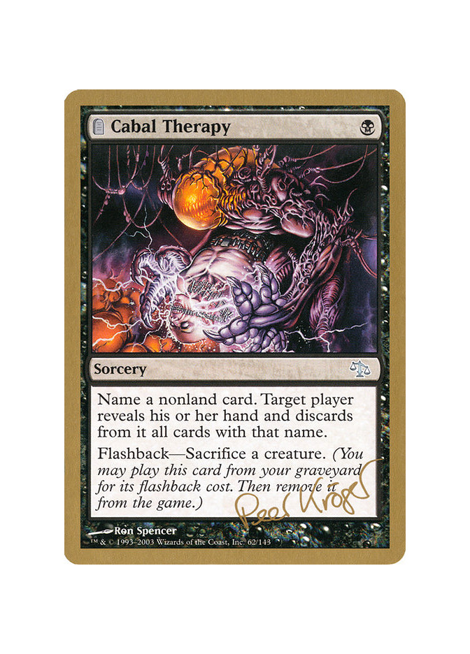 Cabal Therapy