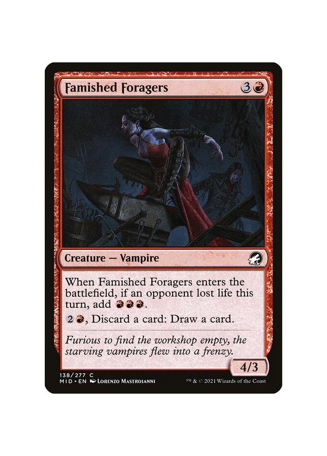 Famished Foragers