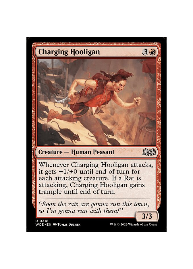 Charging Hooligan - Foil