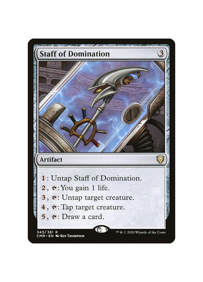 Staff of Domination - Foil