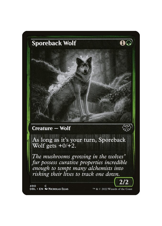 Sporeback Wolf - Foil