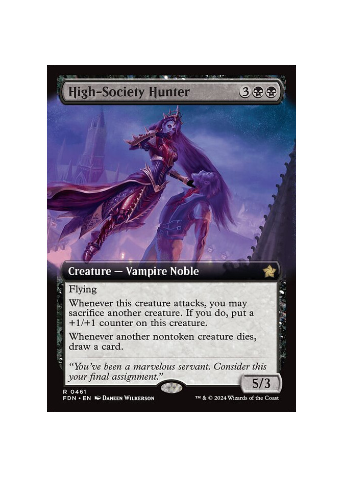 High-Society Hunter - Foil