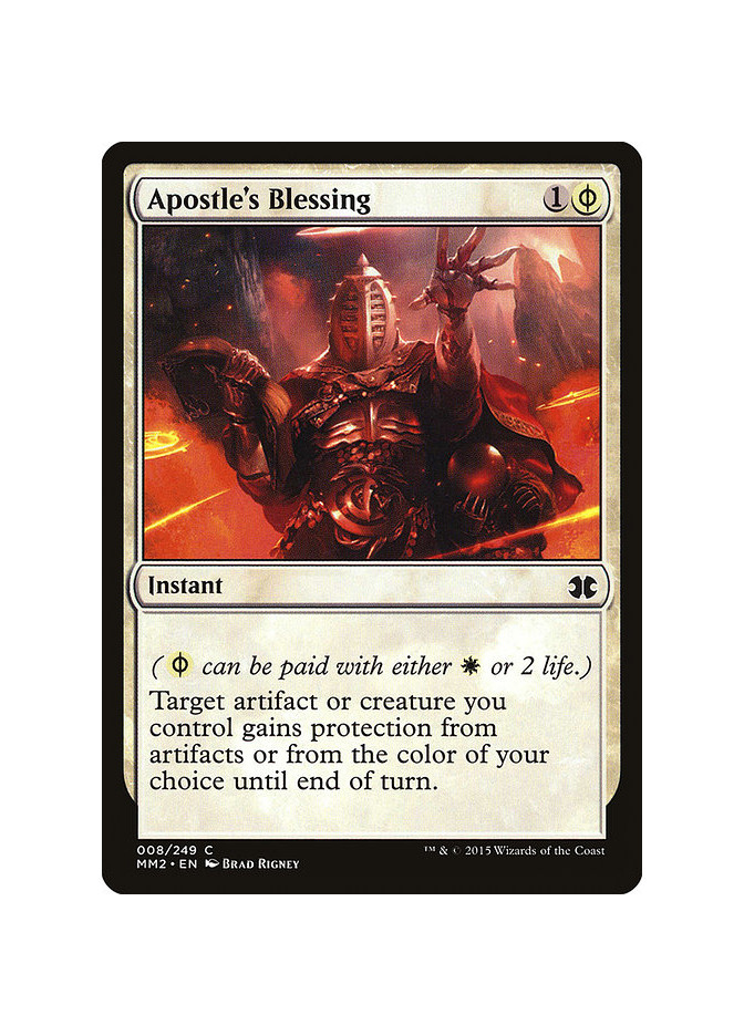 Apostle's Blessing - Foil