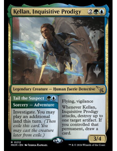 Kellan, Inquisitive Prodigy // Tail the Suspect - Foil