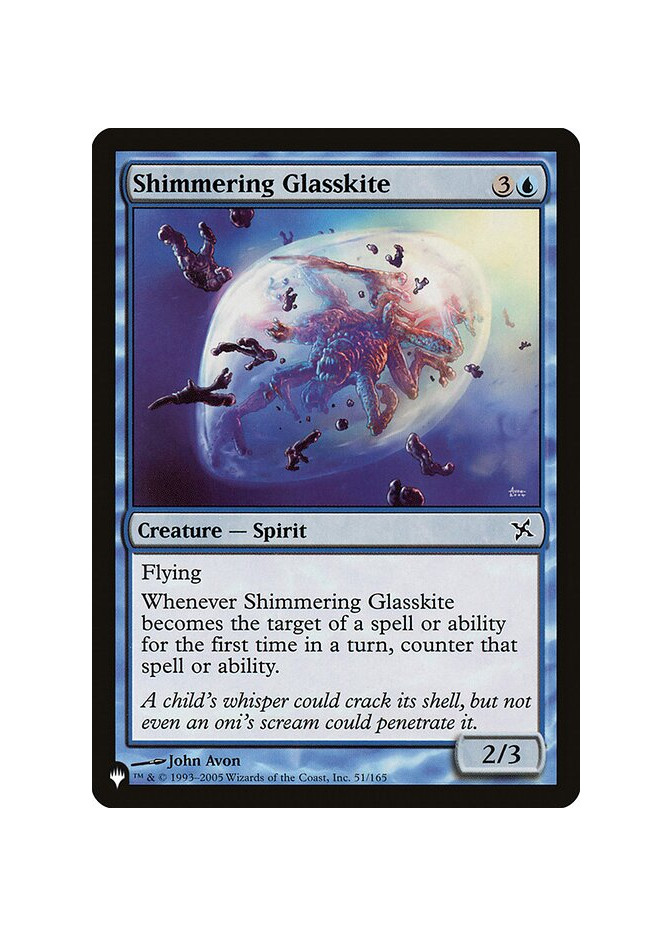 Shimmering Glasskite