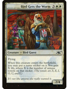 _____ Bird Gets the Worm - Foil