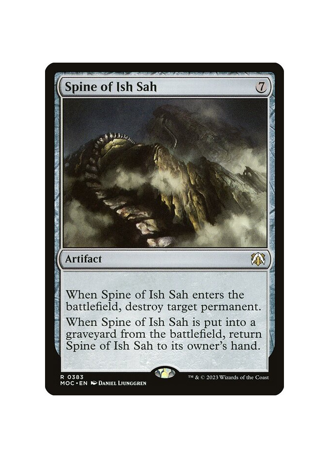 Spine of Ish Sah