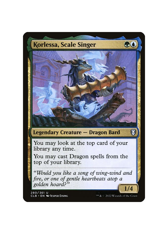 Korlessa, Scale Singer