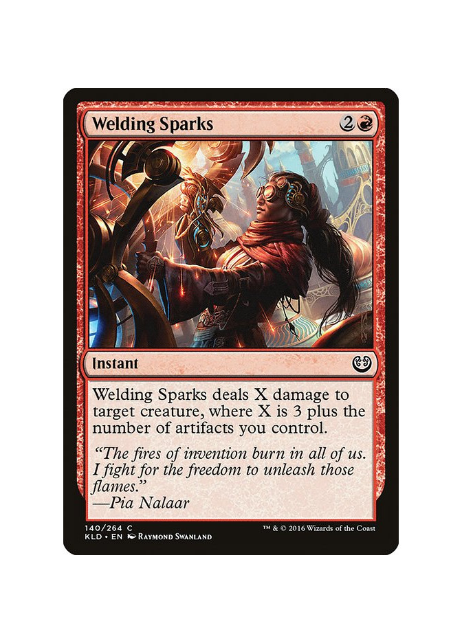 Welding Sparks - Foil