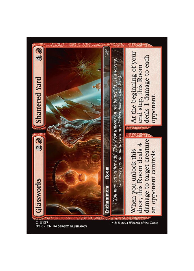 Glassworks // Shattered Yard - Foil