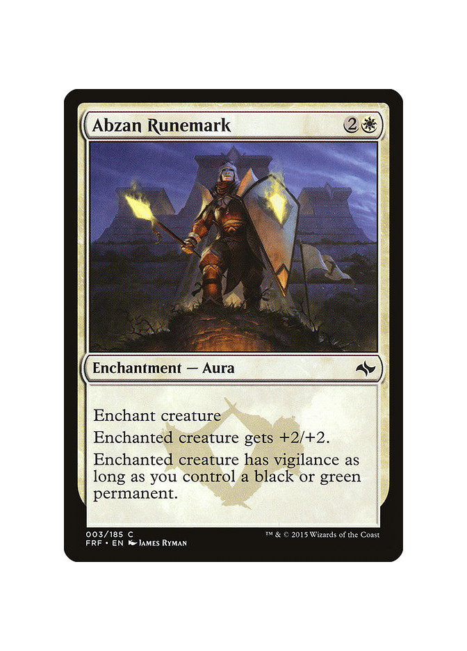 Abzan Runemark
