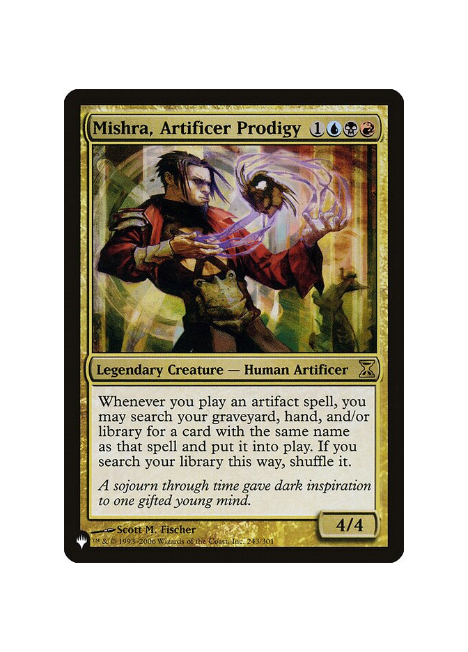 Mishra, Artificer Prodigy