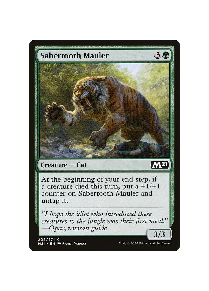 Sabertooth Mauler