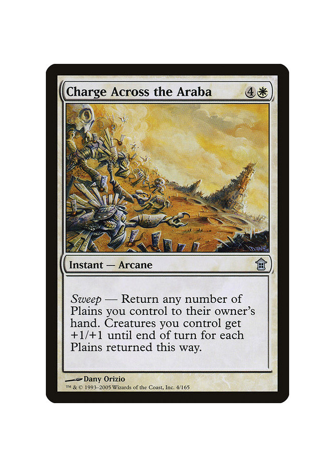 Charge Across the Araba