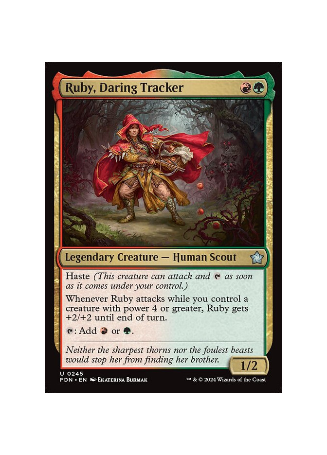 Ruby, Daring Tracker