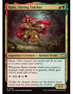 Ruby, Daring Tracker - Foil