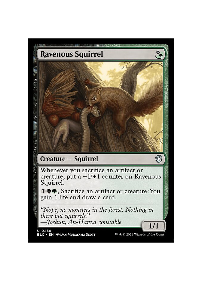 Ravenous Squirrel