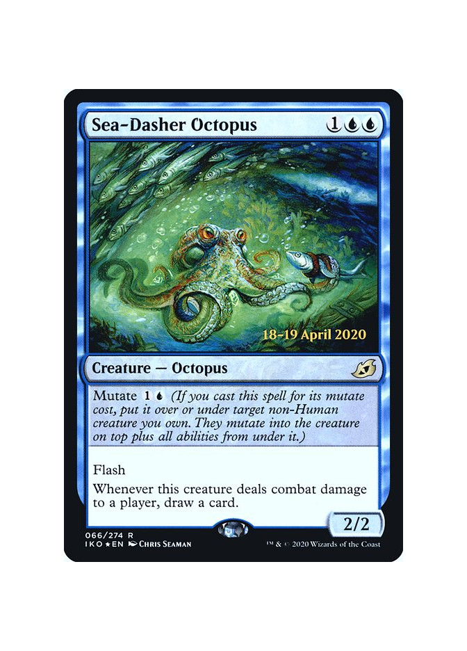 Sea-Dasher Octopus - Foil