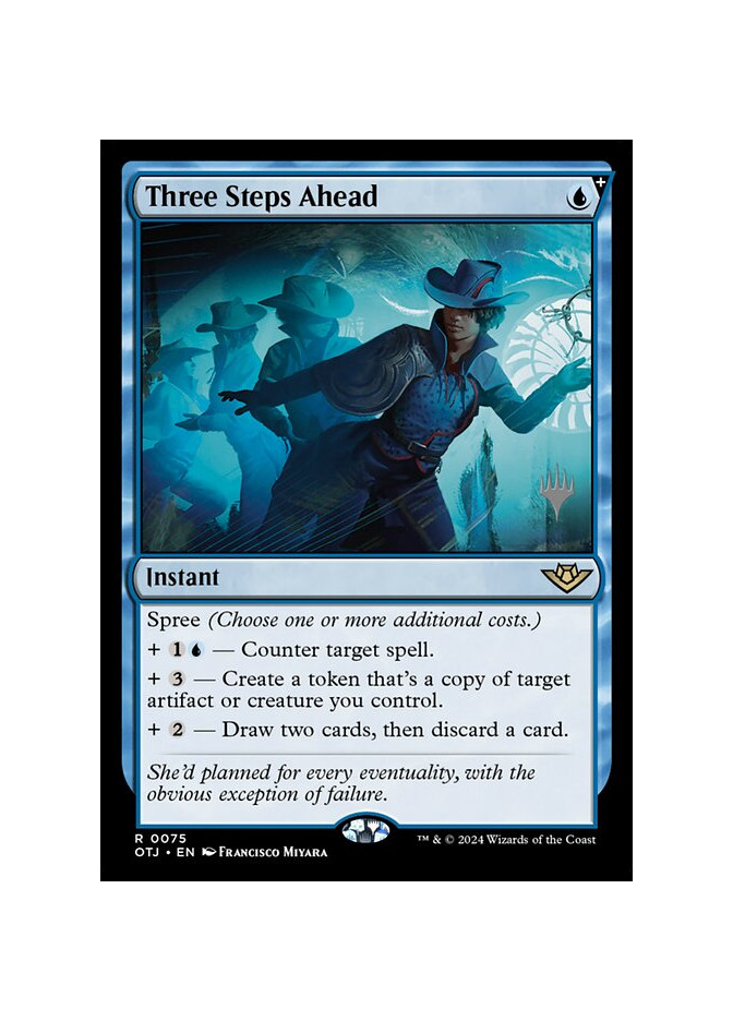 Three Steps Ahead - Foil