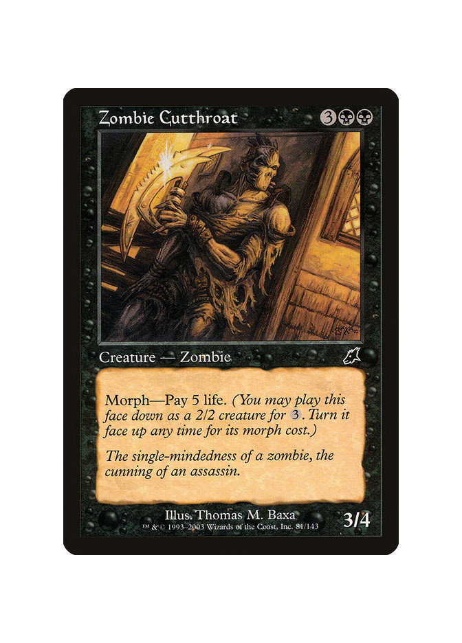 Zombie Cutthroat