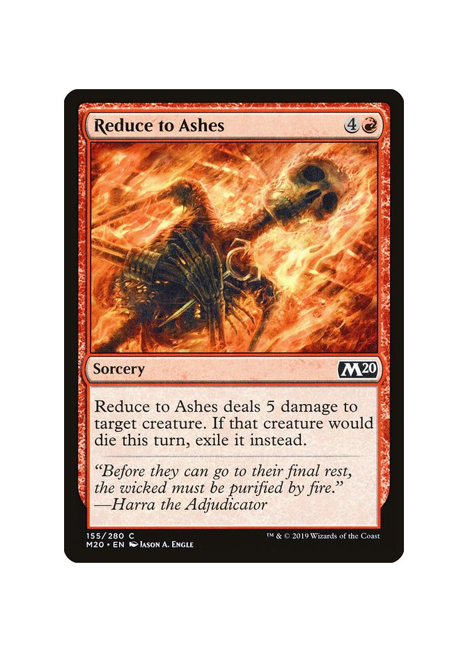 Reduce to Ashes - Foil