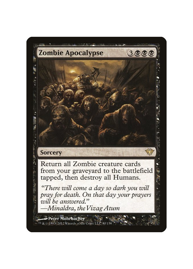 Zombie Apocalypse - Foil
