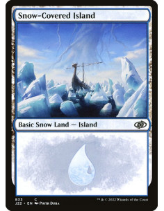 Snow-Covered Island