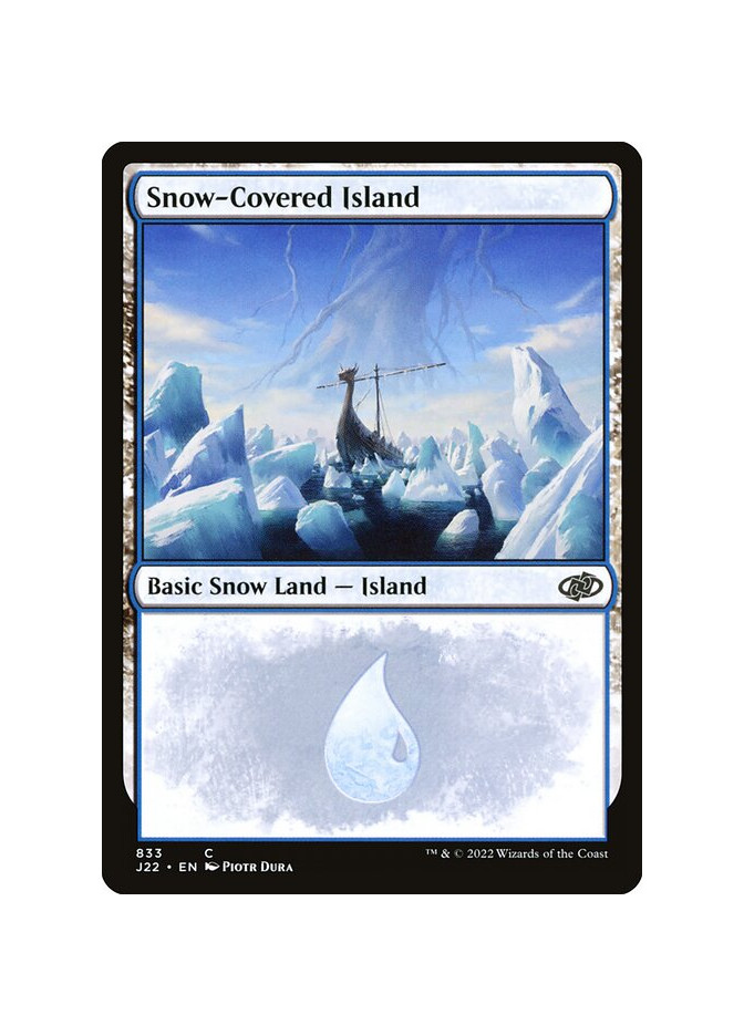 Snow-Covered Island