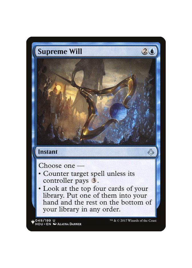Supreme Will