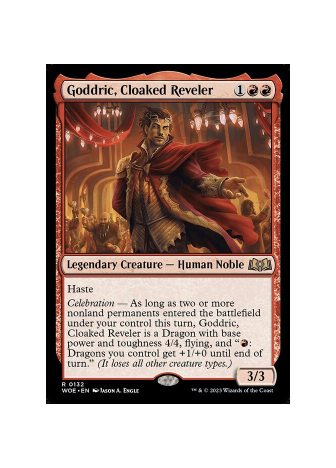 Goddric, Cloaked Reveler - Foil