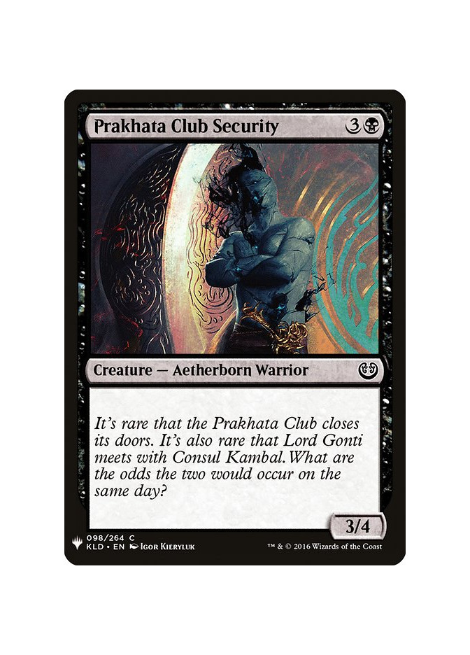 Prakhata Club Security