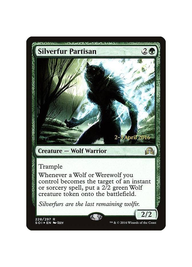 Silverfur Partisan - Foil