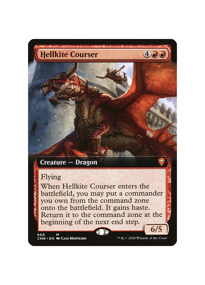 Hellkite Courser - Foil