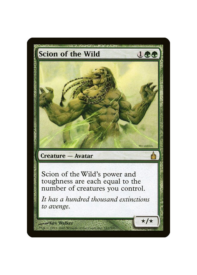 Scion of the Wild - Foil