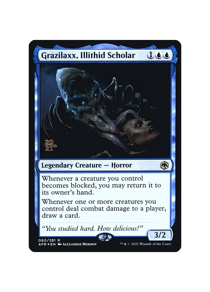 Grazilaxx, Illithid Scholar - Foil