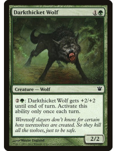 Darkthicket Wolf - Foil