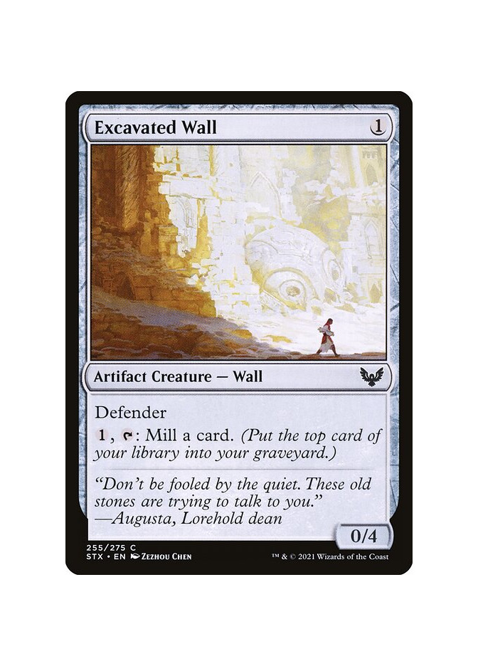 Excavated Wall - Foil