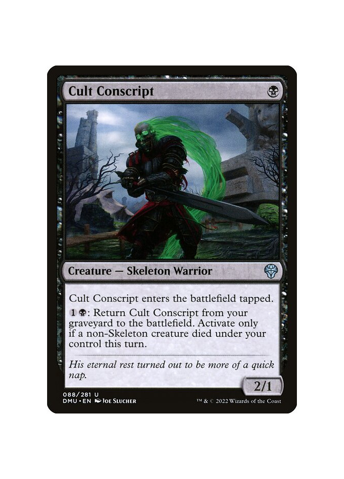 Cult Conscript - Foil