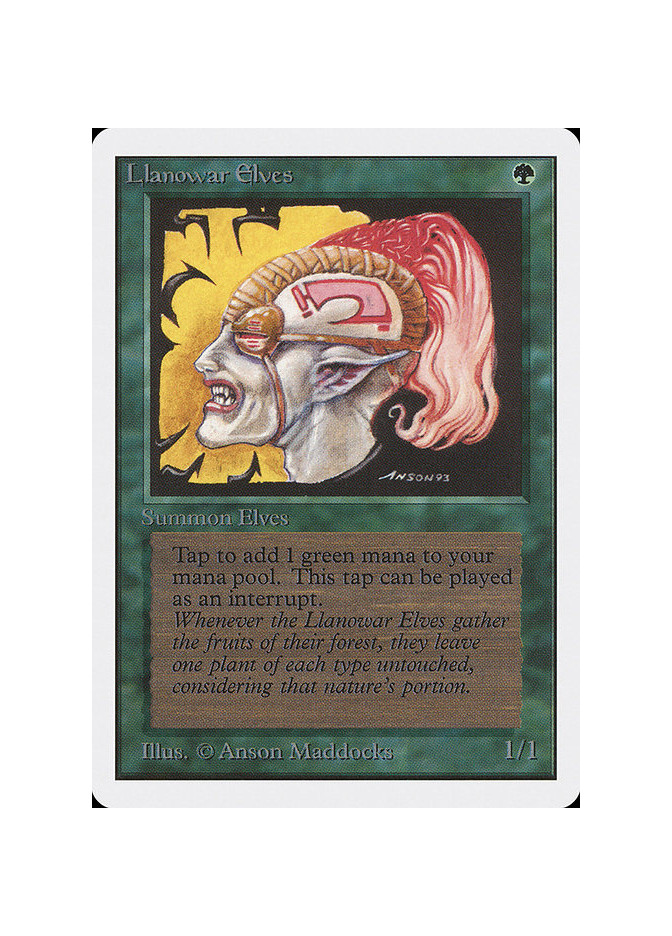 Llanowar Elves
